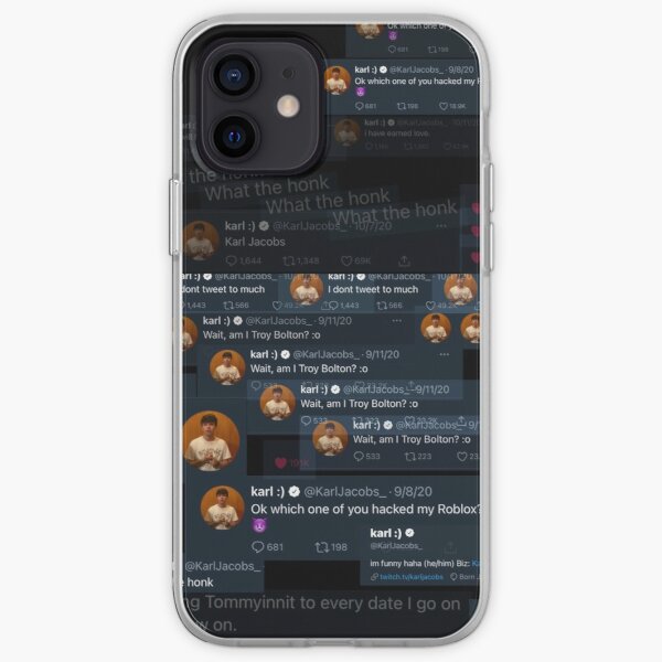 The Beauty and Essence of Karl Jacob's Tweets  iPhone Soft Case RB1006 product Offical Karl Jacobs Merch
