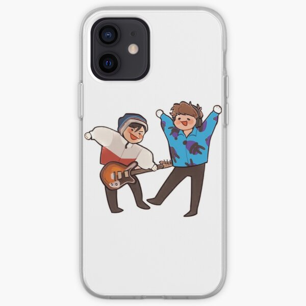 Quackity and karl iPhone Soft Case RB1006 product Offical Karl Jacobs Merch