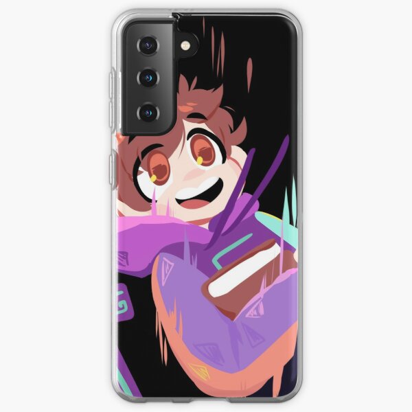 Karl Jacobs and his book Samsung Galaxy Soft Case RB1006 product Offical Karl Jacobs Merch