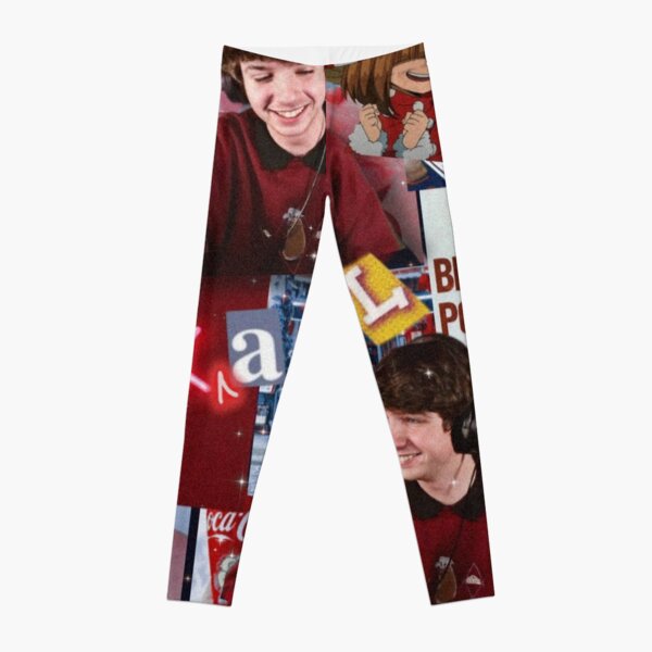 Karl Jacobs | Aesthetic Collage  Leggings RB1006 product Offical Karl Jacobs Merch