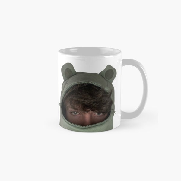 Karl Jacobs in a frog hoodie Classic Mug RB1006 product Offical Karl Jacobs Merch