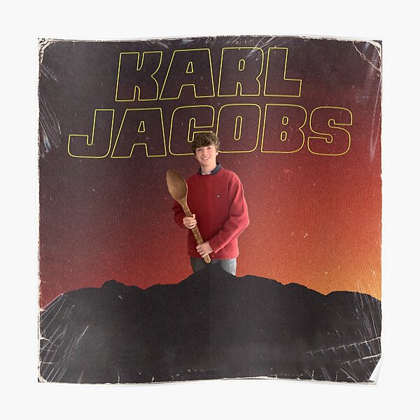 karl jacobs - Vinatge look poster - Karl Jacobs Best Poster RB1006 product Offical Karl Jacobs Merch