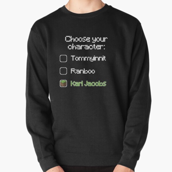 Choose your character - Karl Jacobs Pullover Sweatshirt RB1006 product Offical Karl Jacobs Merch