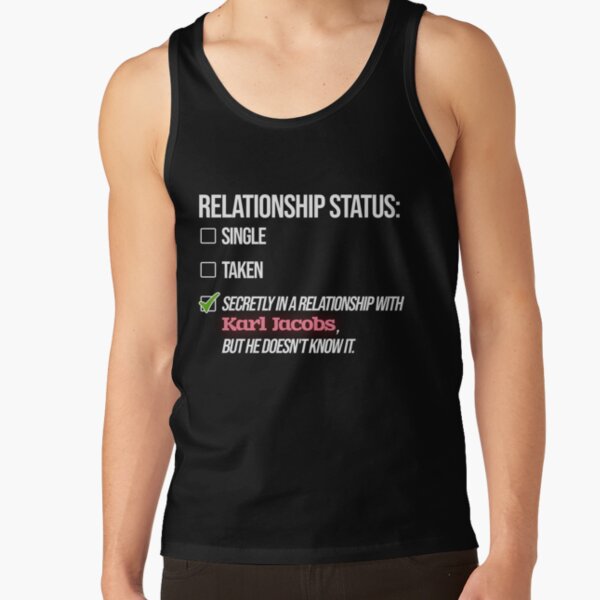 Relationship with Karl Jacobs Tank Top RB1006 product Offical Karl Jacobs Merch
