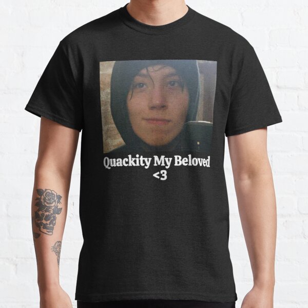 Quackity My Beloved Karl (TOP QUALITY) Classic T-Shirt RB1006 product Offical Karl Jacobs Merch