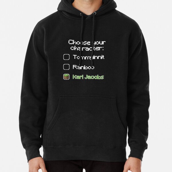 Choose your character - Karl Jacobs Pullover Hoodie RB1006 product Offical Karl Jacobs Merch