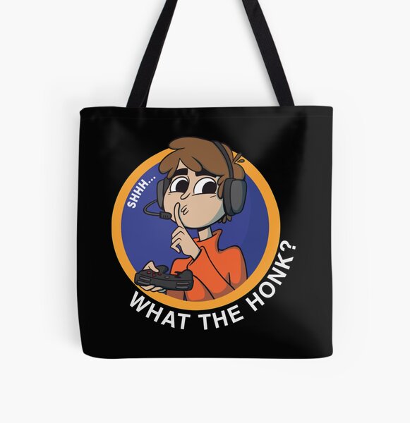 shh... What the honk? Karl Jacobsss quote for All Over Print Tote Bag RB1006 product Offical Karl Jacobs Merch