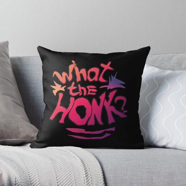 Karl Jacobsss quote What the honk for  lovers Throw Pillow RB1006 product Offical Karl Jacobs Merch
