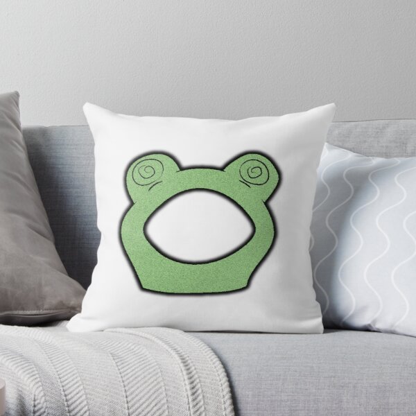 karl jacobs frog Throw Pillow RB1006 product Offical Karl Jacobs Merch