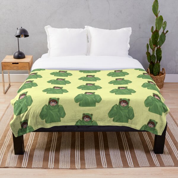 Karl Jacobs Frog Throw Blanket RB1006 product Offical Karl Jacobs Merch