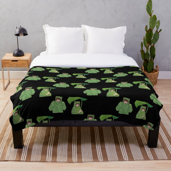Karl Jacobs Frog Throw Blanket RB1006 product Offical Karl Jacobs Merch