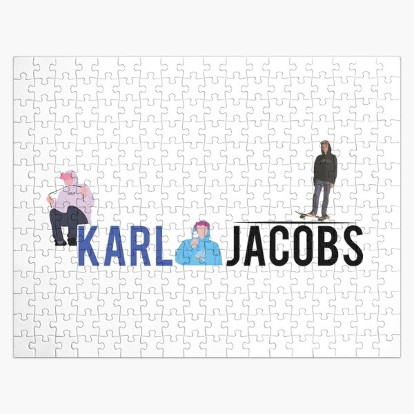 karl jacobs youtuber Jigsaw Puzzle RB1006 product Offical Karl Jacobs Merch