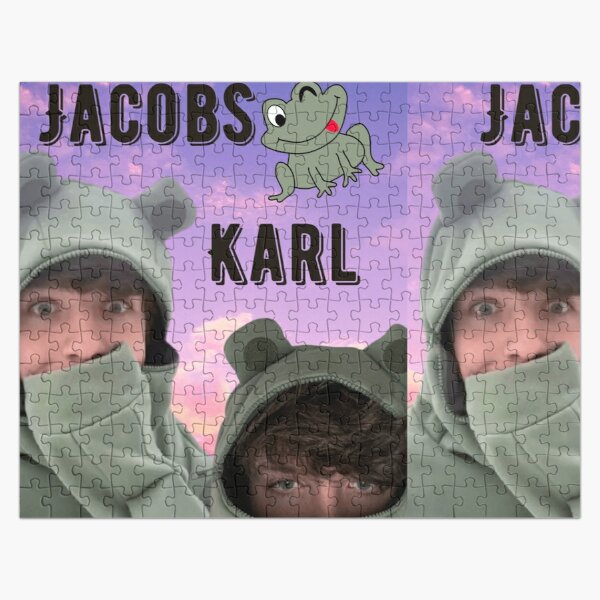 Karl Jacobs Frog Jigsaw Puzzle RB1006 product Offical Karl Jacobs Merch