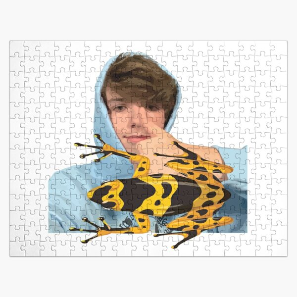 Karl Jacobs frog Jigsaw Puzzle RB1006 product Offical Karl Jacobs Merch