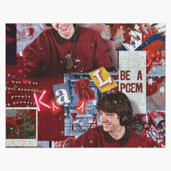 Karl Jacobs | Aesthetic Collage  Jigsaw Puzzle RB1006 product Offical Karl Jacobs Merch