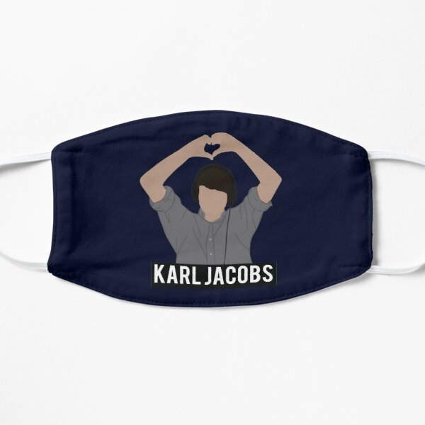 Copy of karl jackobs youtuber Flat Mask RB1006 product Offical Karl Jacobs Merch