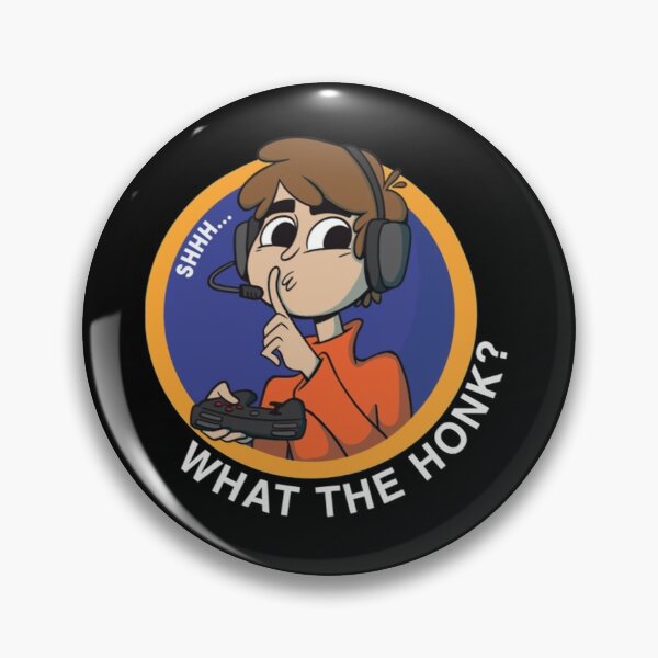 shh... What the honk? Karl Jacobsss quote for Pin RB1006 product Offical Karl Jacobs Merch