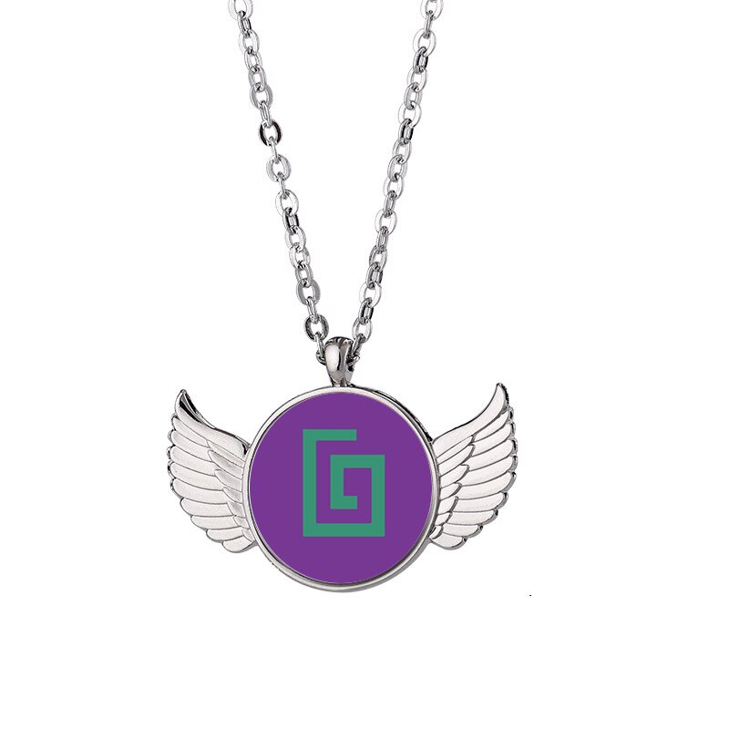 Karl Jacobs Dream Smp Spiral Zde Angel Wing Necklace Beautiful Pendant Necklace Fashion Jewelry - Karl Jacobs Merch