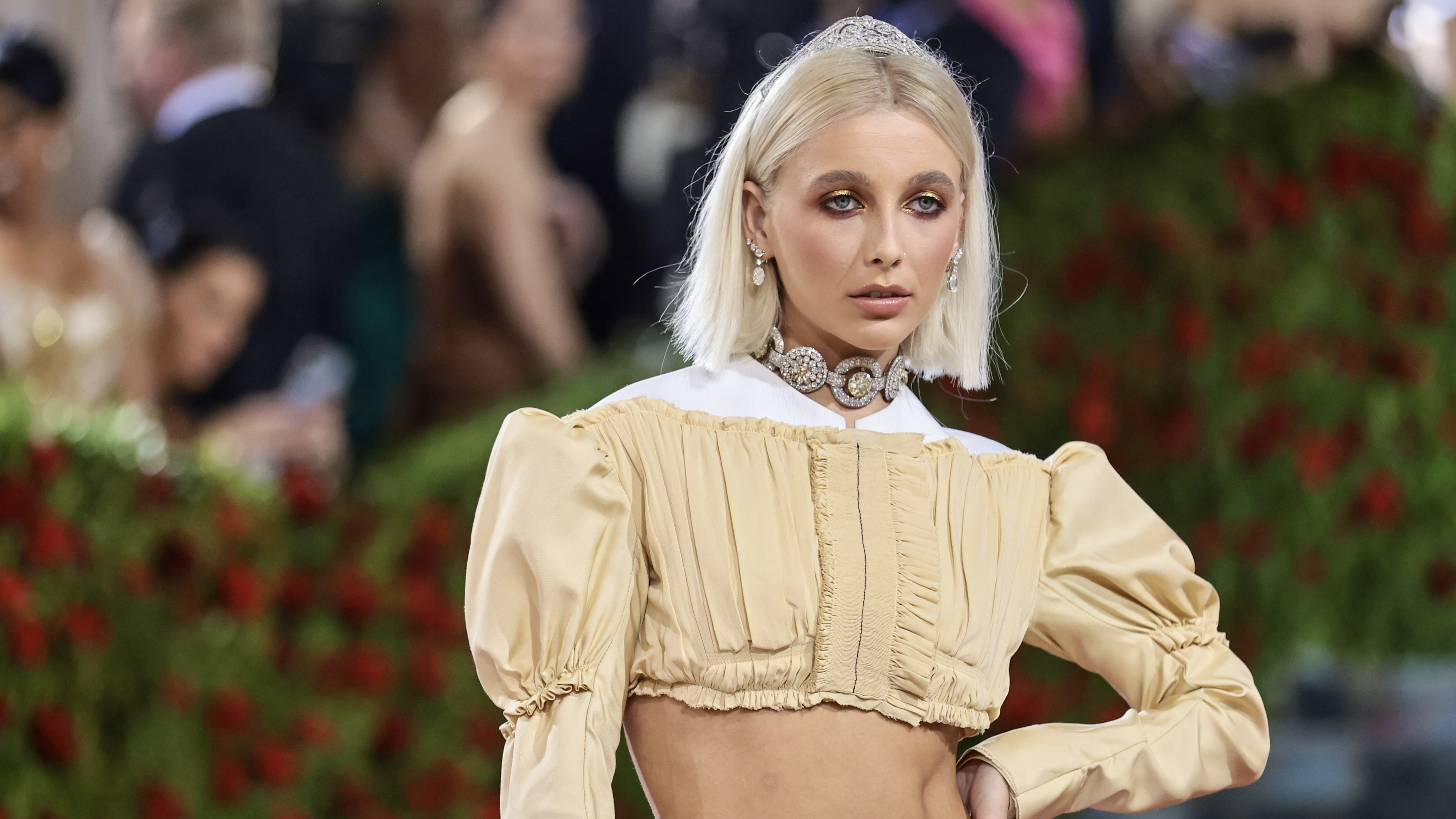 RARE Emma Chamberlain Met Gala Choker Maharaja Yadavindra Singh Son of Maharaja of Patiala Bhupinder - Karl Jacobs Merch